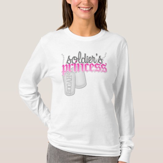 Die Prinzessin des Soldaten T-Shirt (Vorderseite)