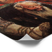 Die Prinzessin, die nie von Viktor Vasnetsov läche Poster (Ecke)