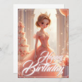 Die Prinzessin eines traumhaft rosa Gewand (Vorne/Hinten)