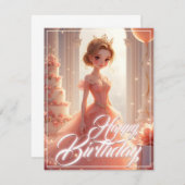 Die Prinzessin eines traumhaft rosa Gewand (Vorne/Hinten)