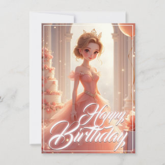 Die Prinzessin eines traumhaft rosa Gewand