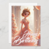 Die Prinzessin eines traumhaft rosa Gewand (Vorne/Hinten)