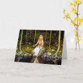 Die Prinzessin im Wald Karte (Gelbe Blume)