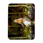 Die Prinzessin im Wald Magnet (Vertikal)