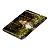 Die Prinzessin im Wald Magnet (Linke Seite)