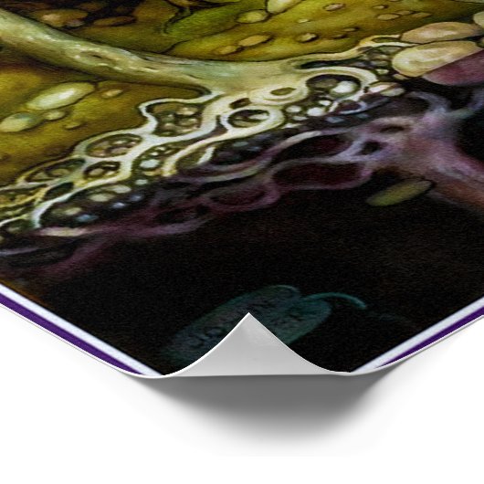 Die Prinzessin im Wald Poster (Ecke)