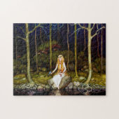 Die Prinzessin im Wald Puzzle (Horizontal)
