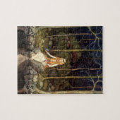 Die Prinzessin im Wald Puzzle (Horizontal)