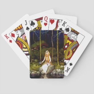 Die Prinzessin im Wald Spielkarten
