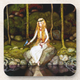 Die Prinzessin im Wald Untersetzer