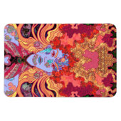 Die Prinzessin in Rot Magnet (Horizontal)