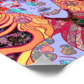 Die Prinzessin in Rot Poster (Ecke)