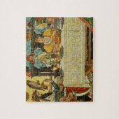 Die Prinzessin Shares ihr Abendessen mit dem Puzzle (Vertikal)