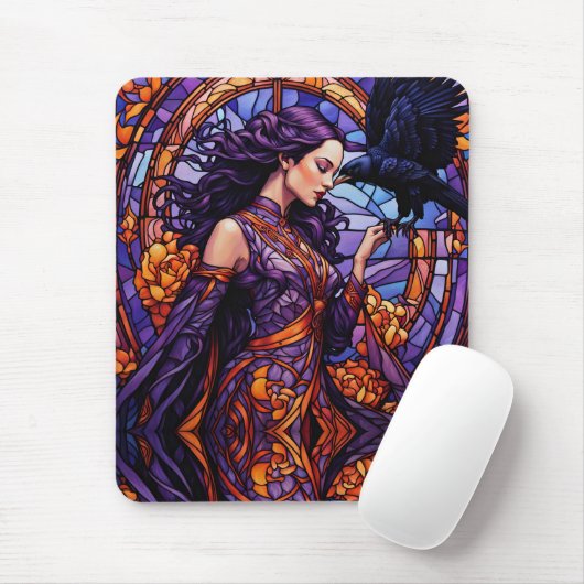 Die Prinzessin und der Raven Mousepad (Mit Mouse)