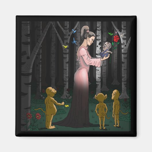 Die Prinzessin und die Goblins Magnet (Vorne)