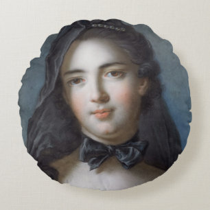 Die Prinzessin von Beauveau, nee Sophie Charlotte Rundes Kissen