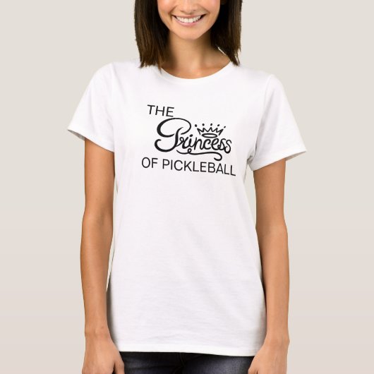 Die Prinzessin von Pickleball Royal T-Shirt (Vorderseite)