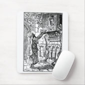 Die Prinzessin zeigt den Fisch Mousepad (Mit Mouse)