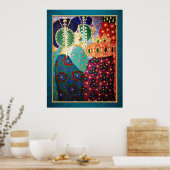 Die Prinzessinnen - Vittorio Zechin Poster (Küche)