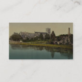 Die priory-Kirche, Christchurch, England Visitenkarte (Rückseite)