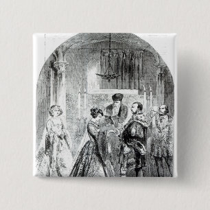 Die private Heirat von Anne Boleyn Button