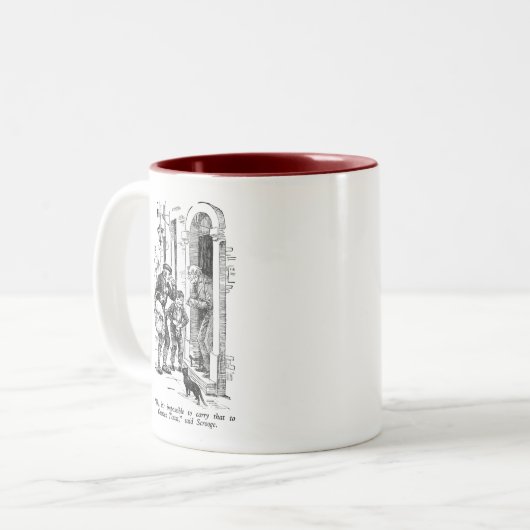 Die Prize Türkei (mit Text) Zweifarbige Tasse (Vorderseite Links)