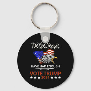 Die pro-republikanische Stimme Trump 2024 Wir, die Schlüsselanhänger