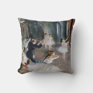 Die Probe auf der Bühne, Edgar Degas Kissen