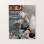 Die Probe auf der Bühne, Edgar Degas Puzzle (Vertikal)