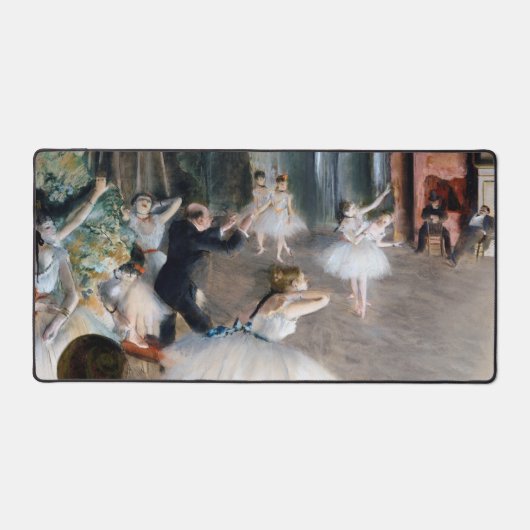 Die Probe auf der Bühne, Edgar Degas Schreibtischunterlage (Vorderseite)