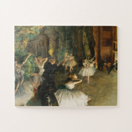 Die Probe des Balletts auf der Bühne, Degas Art Puzzle