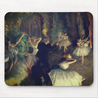 Die Probe des Balletts auf der Bühne von Degas: Mousepad