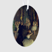 Die Probe des Balletts auf der Bühne, von Degas: Ornament (Vorderseite)