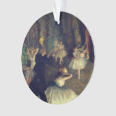 Die Probe des Balletts auf der Bühne, von Degas: Ornament (Vorderseite)