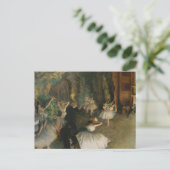 Die Probe des Balletts | Edgar Degas Postkarte (Stehend Vorderseite)