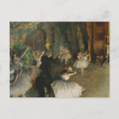 Die Probe des Balletts | Edgar Degas Postkarte (Vorderseite)