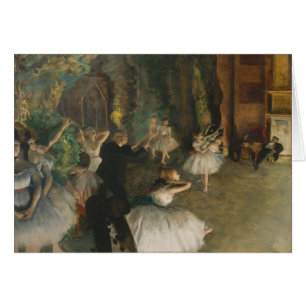 Die Probe des Balletts Onstage - Edgar entgasen