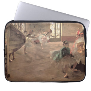 Die Probe von Edgar Degas, Vintage Ballettkunst Laptopschutzhülle