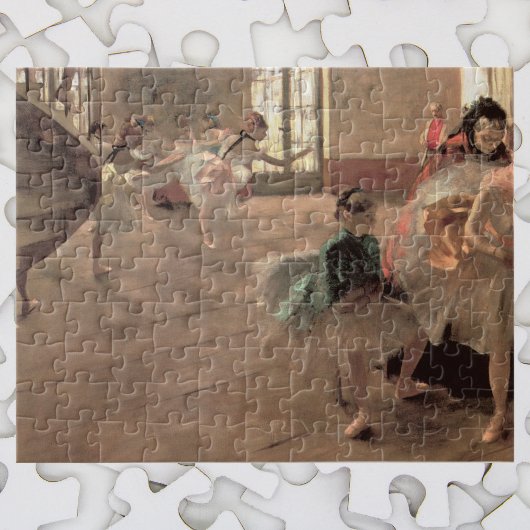 Die Probe von Edgar Degas, Vintage Ballettkunst Puzzle