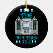 Die problematische Infusionspumpe Er i iCu Med Sur Keramik Ornament (Hinten)