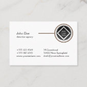 Die professionelle Visitenkarte für Detekteien (Vorderseite)