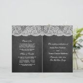 Die Programme zur Sammlung Chalkboard & Lace Weddi (Stehend Vorderseite)