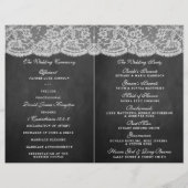 Die Programme zur Sammlung Chalkboard & Lace Weddi (Rückseite)