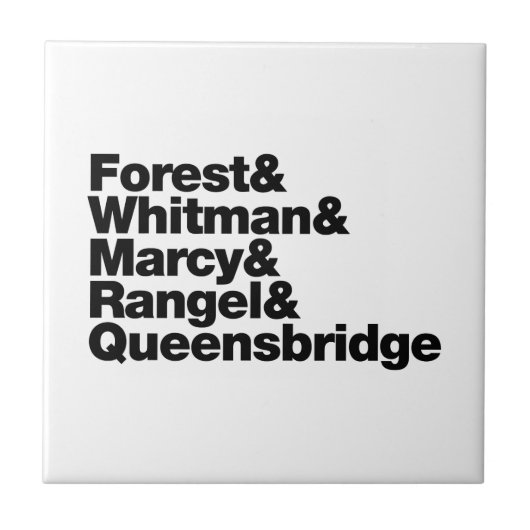 Die Projekte Fliese (Vorderseite)