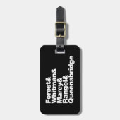 Die Projekte Gepäckanhänger (Vorderseite vertikal)