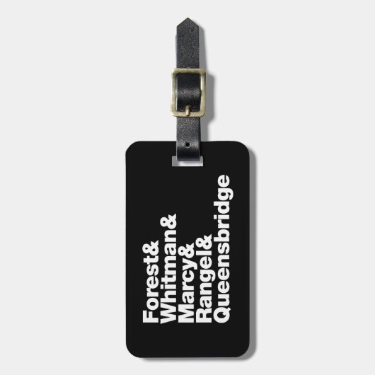 Die Projekte Gepäckanhänger (Vorderseite vertikal)