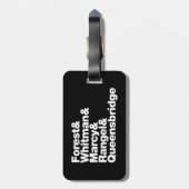 Die Projekte Gepäckanhänger (Rückseite vertikal)