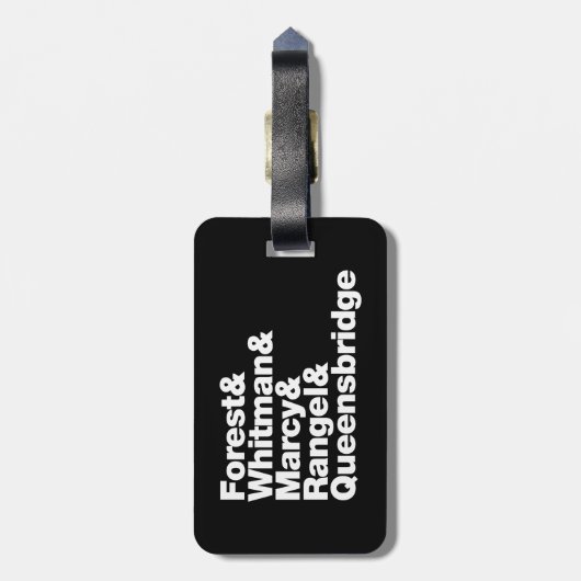 Die Projekte Gepäckanhänger (Rückseite vertikal)