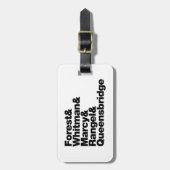 Die Projekte Gepäckanhänger (Vorderseite vertikal)