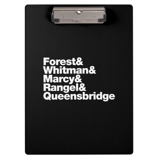 Die Projekte Klemmbrett (Vorderseite)